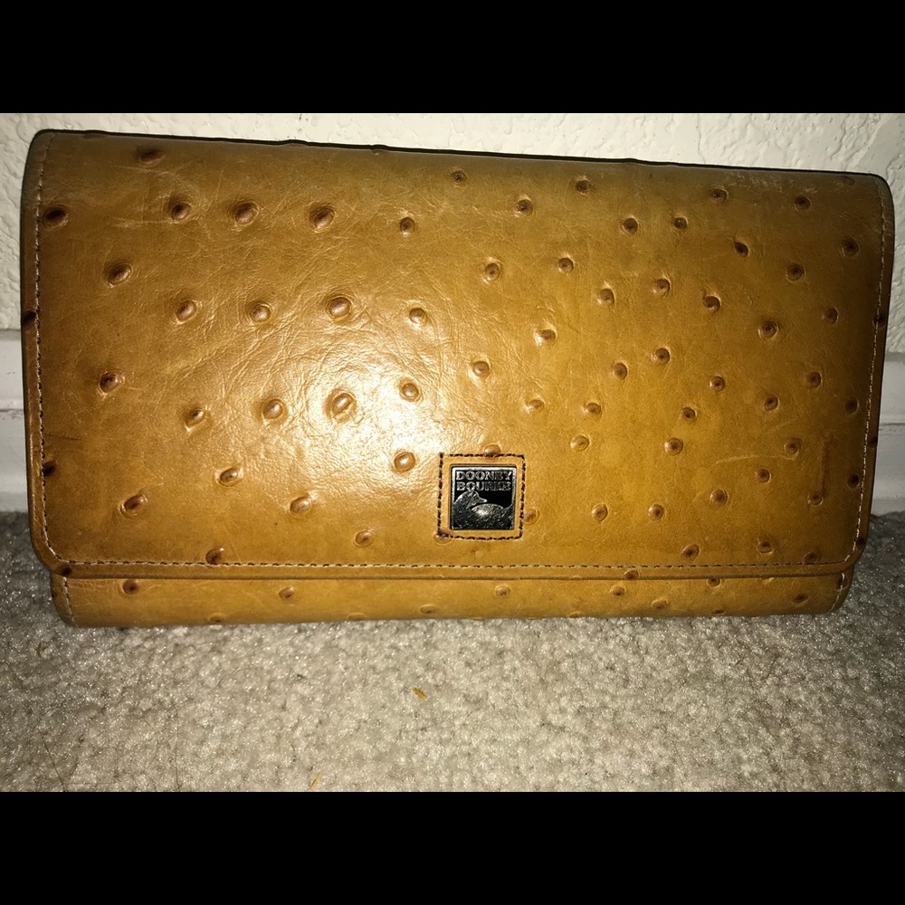 Dooney Bourke Ostrich Wallet